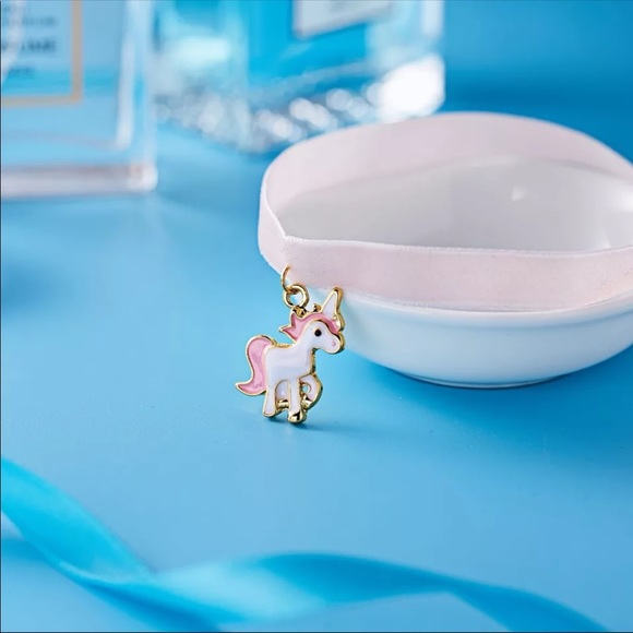 Velvet Pink Unicorn 🦄 Choker - Picture 1 of 3